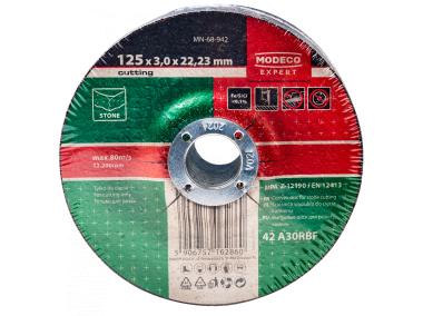 Zdjęcie: Ściernica do cięcia betonu 125x3.0x2223 mm wypukła MODECO EXPERT