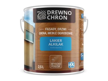 Zdjęcie: Lakier ftalowy Alkilak połysk 2,5 L DREWNOCHRON