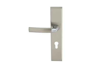 Zdjęcie: Klamka zewnętrzna Space 72 WKL M6/M9 chrom, nikiel, lewa DOMINO