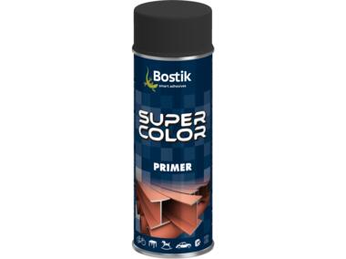 Zdjęcie: Grunt pod syntetyczne lakiery alkidowe Super Color Primer czarny 400 ml BOSTIK
