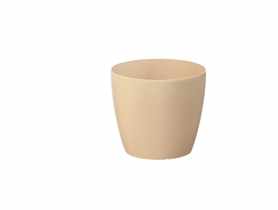 Osłonka doniczkowa Magnolia 13,5 cm cappuccino LAMELA