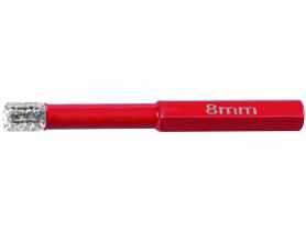Otwornica diamentowa 8 mm HEX max 3200 obr/min - blister - RAWLPLUG