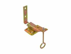 Zatrzask do drzwi strychowych ocynk żółty METRO