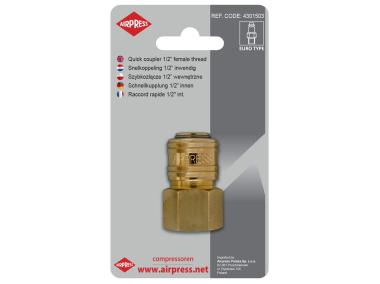 Zdjęcie: Szybkozłącze 1/2" GW Euro AIRPRESS