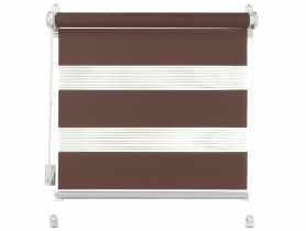 Roleta 38x140 cm Zebra II ciemny brąz DECODESIGN