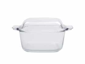 Naczynie żaroodporne Vega kwadratowe z pokrywką 1500 ml 22,5x18x11 cm ALTOM DESIGN