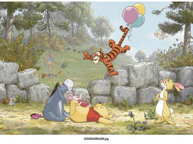 Zdjęcie: Fototapeta Winnie Pooh Ballooning VENA