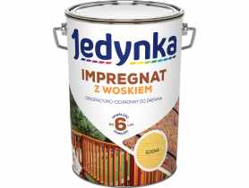 Impregnat do drewna z woskiem sosna 5 L JEDYNKA