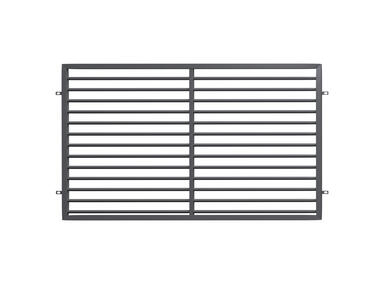 Zdjęcie: Przęsło ogrodzeniowe Otylia 2x1,2 m stal ocynk+ral7016 stuktura POLBRAM