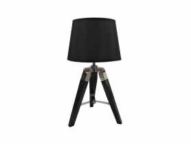 Lampa stołowa Pablo czarna VOLTENO