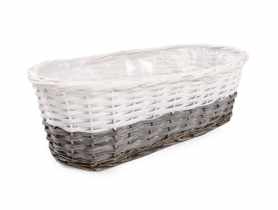 Skrzynka balkonowa na kwiaty 55x25x17 cm TIN TOURS