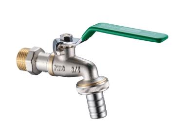 Zdjęcie: Zawór na zawieszce kulowy czerpalny 1/2" złącze metalowe CALIDO