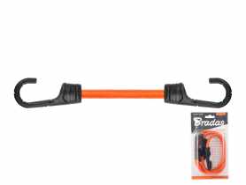 Guma elastyczna z hakiem metalowym pokrytym PVC Bungee Cord Hook 80 cm, 2 sztuki BRADAS