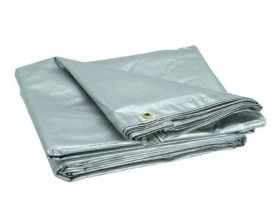 Plandeka 8x12 m zmywalna srebrna ROLIMPEX