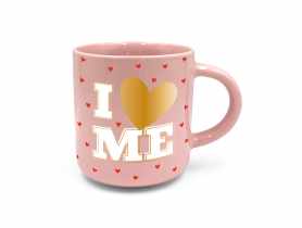 Kubek Q 987 Past Elle I love me KUKARTKA
