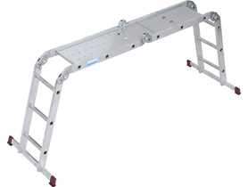 Drabina Corda MultiMatic 4x3 z platformą KRAUSE
