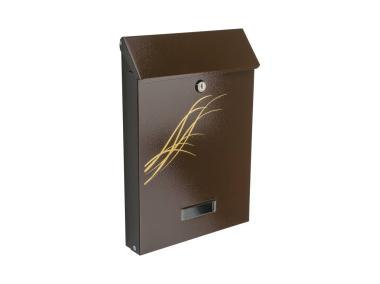 Zdjęcie: Skrzynka na listy SD złoty brąz METRO