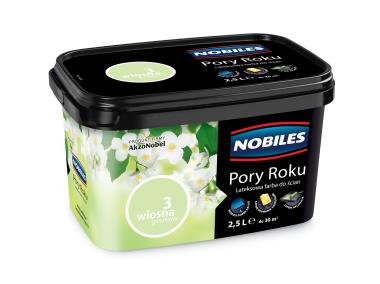 Zdjęcie: Farba lateksowa Pory Roku 2,5 L wiosna groszkowa NOBILES