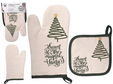 Zdjęcie: Rękawica kuchenna z podkładką Christmas Style 62365 RAVI