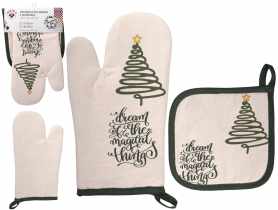 Rękawica kuchenna z podkładką Christmas Style 62365 RAVI