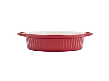 Zdjęcie: Naczynie do zapiekania ceramiczne Red Chilli czerwone 27 cm ALTOM DESIGN