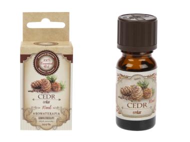 Zdjęcie: Olejek zapachowy naturalny 10 ml, Cedr DECOR