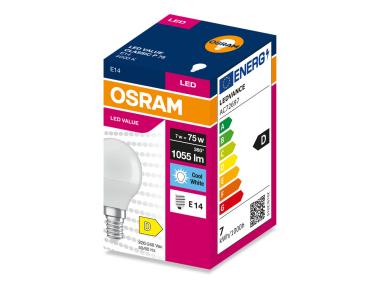 Zdjęcie: Lampa LED Value Classic P 75 7 W 4000K E14 OSRAM