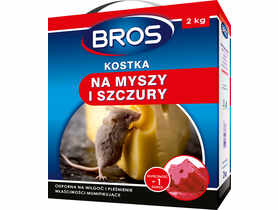 Kostka na myszy i szczury 2 kg BROS
