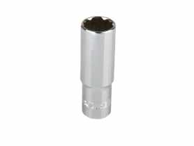 Nasadka 12-kątna wydłużona CRV 1/2 - 8 mm z zawieszką PROLINE