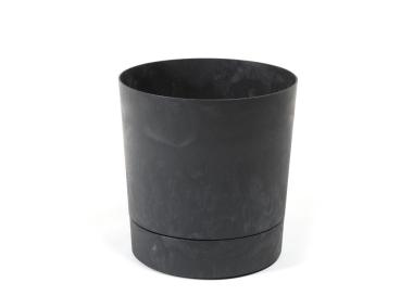 Zdjęcie: Doncia z podstwką Aura 17,5 cm czarny beton LAMELA PLASTIC