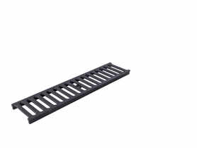 Odwodnienie liniowe krata żeliwo B125, 500x126x20 mm ZMM MAXPOL