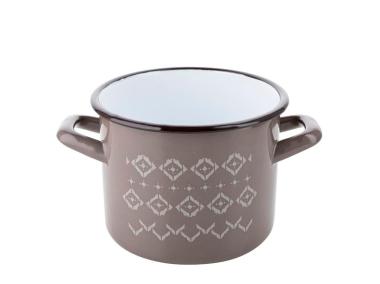 Zdjęcie: Garnek emaliowany Fiorenta prosty 18 cm - 3,2 L EMALIA PLESZEW