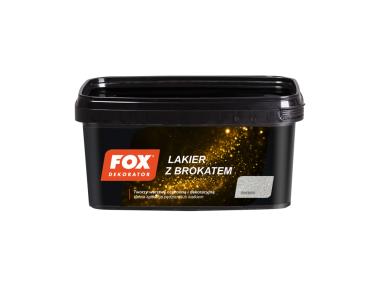 Zdjęcie: Lakier z brokatem Fox srebro 1 L ATLAS