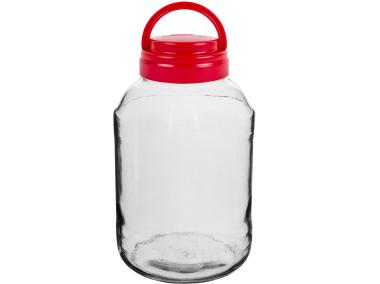 Zdjęcie: Słoik 4 L z plastikową zakrętką BROWIN