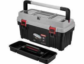 Skrzynka narzędziowa z 2 klamrami 586x296x305 PROLINE