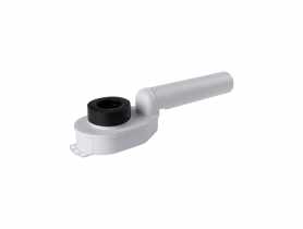 Syfon pisuarowy podtynkowy poziomy 2 x50 mm MCALPINE