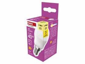 Żarówka LED Mini GLobe 4,2 W 470 lm E14 światło ciepłe EMOS