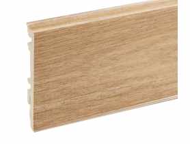Listwa przypodłogowa PVC Masterline 1,3x8 cm, 2,2 m Tobacco Mat CEZAR