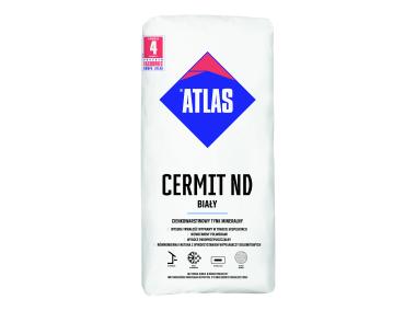 Zdjęcie: Tynk mineralny Cermit ND 20 biały 25 kg ATLAS