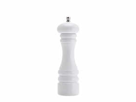 Młynek drewniany 18 cm biały lakierowany FLORENTYNA