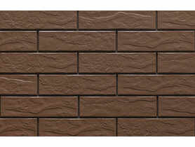 Płytka elewacyjna Brąz rustiko 24,5x6,5 cm CERRAD