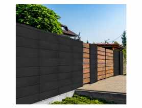 System ogrodzeniowy Murro pustak 20x20x50,4 cm grafitowy POLBRUK