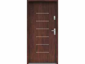 Drzwi wejściowe do mieszkań Bastion A-39 Kasztan 90 cm lewe ODO KR CENTER