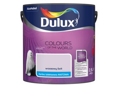 Zdjęcie: Farba do wnętrz Kolory Świata 2,5 L wrzosowy świt DULUX