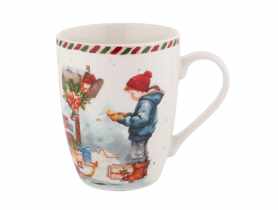 Kubek baryłka 350 ml List do Mikołaja dekoracja B ALTOM DESIGN