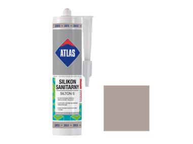Zdjęcie: Silikon sanitarny Silton S stalowy ATLAS