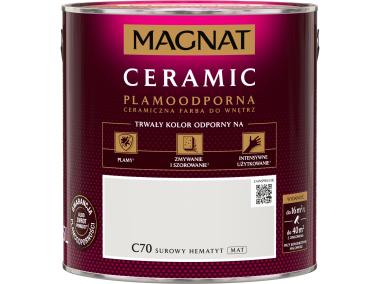 Zdjęcie: Farba Ceramic surowy hematyt C70 2,5L MAGNAT
