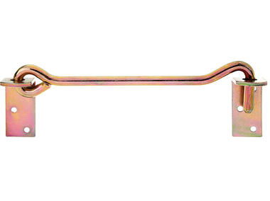 Zdjęcie: Hak okienny z płytką ocynk 280x12 mm ALBERTS