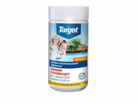 Środek zwalczający bakterie i dezynfekujący wodę basenową Chlortix szok 1 kg TARGET