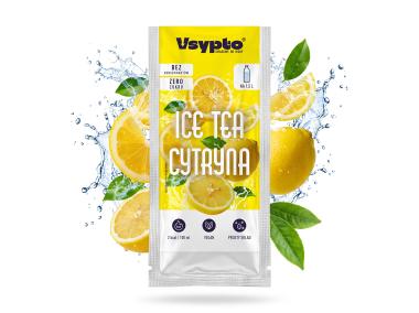 Zdjęcie: Napój w proszku do wody o smaku ice tea cytryna 9 g VSYPTO